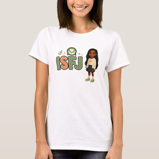 ISFJ — A Guardiã da Harmonia Tシャツ (正面)