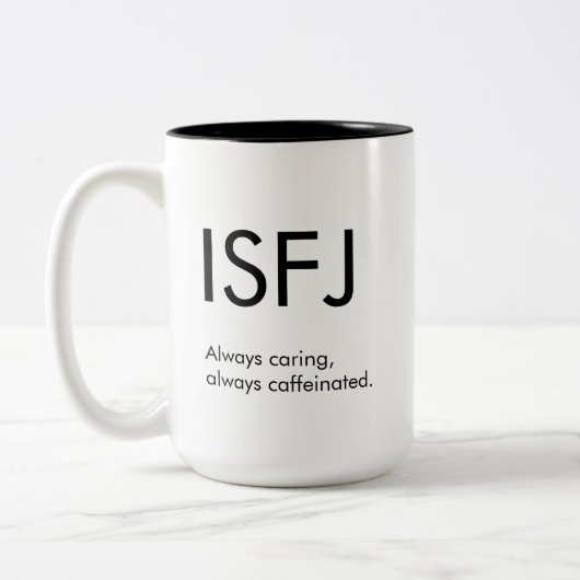 ISFJ Always気に's Mug Gift ツートーンマグカップ (左)
