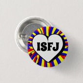 ISFJ MBTI 3 Cmラウンドバッジ 缶バッジ (正面&裏面)
