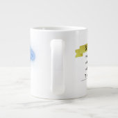 ISFPパーソナリティタイプの愛らしいスペシャルティマグカップ ジャンボコーヒーマグカップ (裏面)