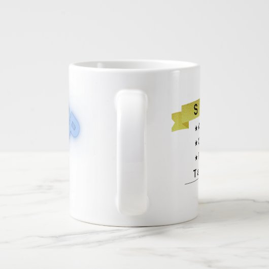 ISFPパーソナリティタイプの愛らしいスペシャルティマグカップ ジャンボコーヒーマグカップ (裏面)