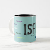 ISFP ツートーンマグカップ (正面左)
