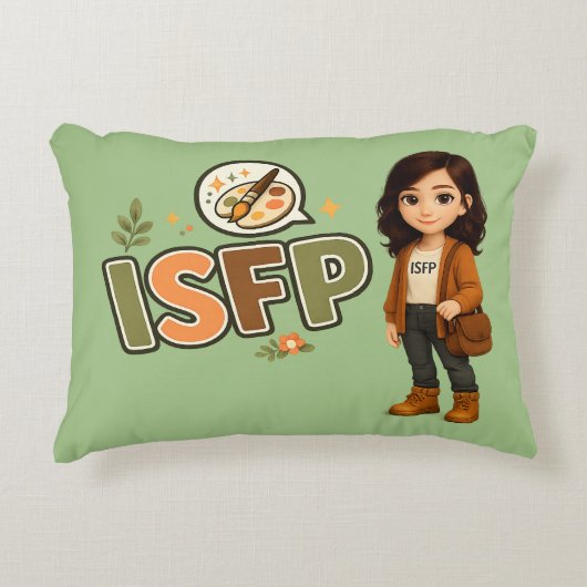 ISFP — A Artista Livre アクセントクッション (正面)