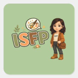 ISFP — A Artista Livre スクエアシール