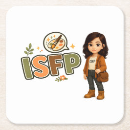 ISFP — A Artista Livre スクエアペーパーコースター