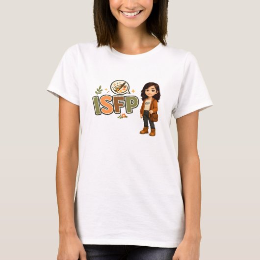 ISFP — A Artista Livre Tシャツ (正面)