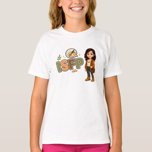 ISFP — A Artista Livre Tシャツ (正面)