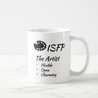 ISFP MBTIマイヤーズ-ブリッグス型指標人格 コーヒーマグカップ