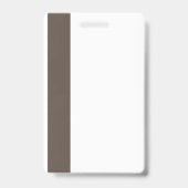 Ishah Laurah Wright Foundation University ID バッジ (裏面)