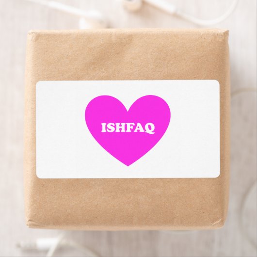 Ishfaq ラベル (インサイチュ)