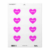 Ishfaq ラベル (フルシート)