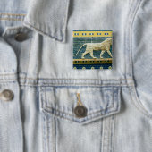 Ishtarを表しているライオン 缶バッジ (インサイチュ)