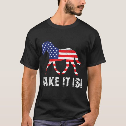 Isiアイスランドホース1を取得 Tシャツ (正面)
