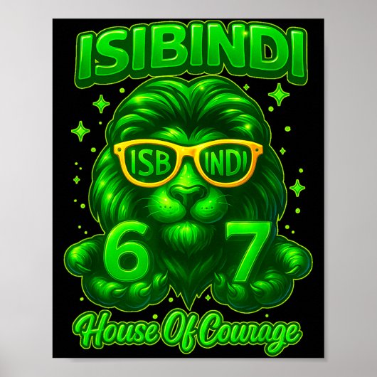 Isibindi House Of Courage School System 6 7 Funny  ポスター (正面)