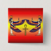 Isisの鏡 缶バッジ (正面)