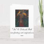 Isisグリーティングカード カード (裏面)