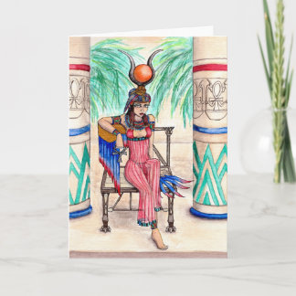 「Isis」の空白のな挨拶状 カード