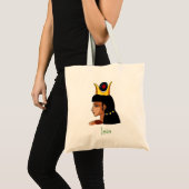 Isis - Ancient Egyptian Goddess Tote (Named) トートバッグ (正面(商品))