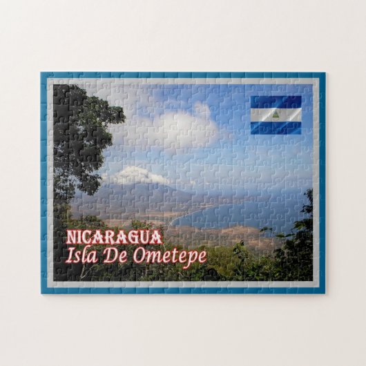 Isla De Ometepe – ニカラグア – ジグソーパズル (横)