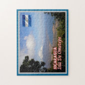 Isla De Ometepe – ニカラグア – ジグソーパズル (縦)