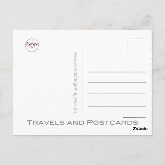 Isla De Ometepe – ニカラグア –  ポストカード (裏面)