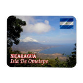 Isla De Ometepe – ニカラグア –  マグネット (横)