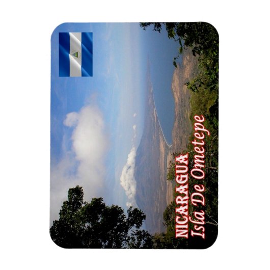 Isla De Ometepe – ニカラグア –  マグネット (縦)