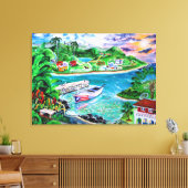 Isla Del Encanto – アートバイガリナ –  キャンバスプリント (インサイチュ (リビング))