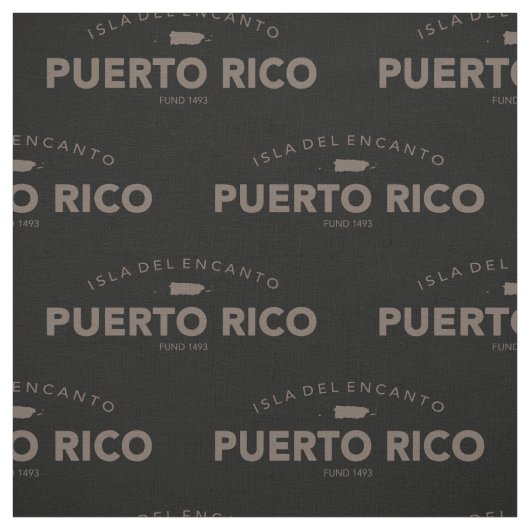Isla del Encanto、プエルトリコ ファブリック (見本)