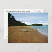 Isla Espiritu Santo、Islas Perlas、パナマ ポストカード (正面/裏面)