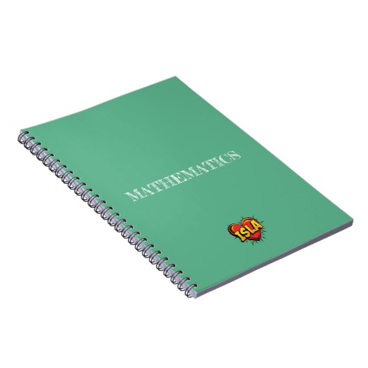 Isla Heart Green ノートブック (右側)