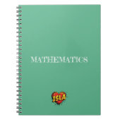 Isla Heart Green ノートブック (正面)