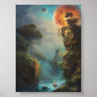 isla misteriosa ポスター