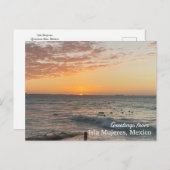 Isla Mujeresポストカードからの挨拶 ポストカード (正面/裏面)