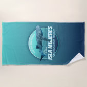 Isla Mujeres (DD2) ビーチタオル (正面)