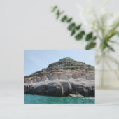 Isla Partida彫刻サンドストーンバジャカリフォルニアス ポストカード (スタンド正面)