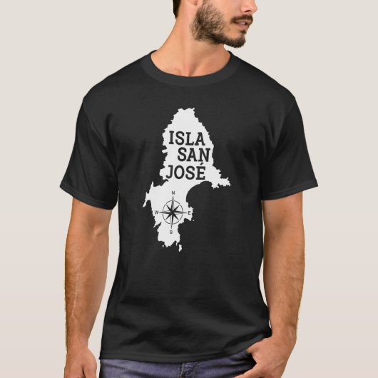 Isla San José  Panama 7 Wild Survival Island Tropi Tシャツ (正面)