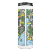 Isla Vistaマップサーマルタンブラー タンブラー (裏面)