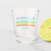 Isla Vista California Shot Glass.（カリフォルニア州） ショットグラス (裏面)