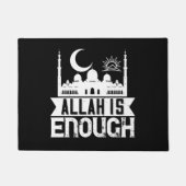 Islam - Allah Is Enough ドアマット (正面)
