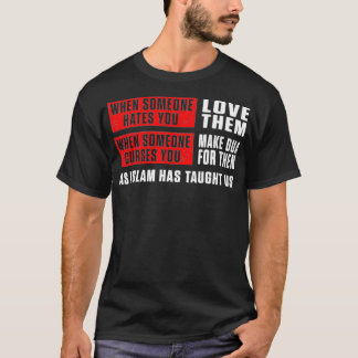 Islam Muslim Dua Allah Alhamdulillah Religion Rama Tシャツ
