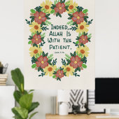 Islamic Allah Quran Wall Art Poster ポスター (ホームオフィス)