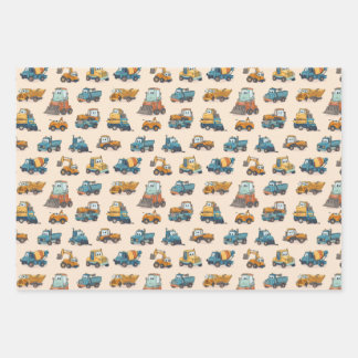 Islamic Baby Gift Wrap Set 3 Cute Designs ラッピングペーパーシート