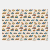 Islamic Baby Gift Wrap Set 3 Cute Designs ラッピングペーパーシート (正面3)