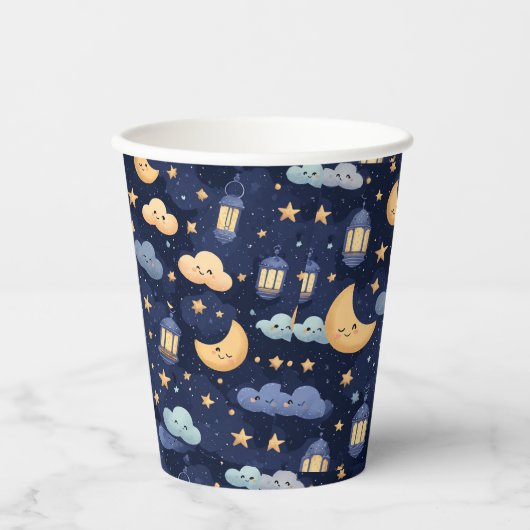 Islamic Baby Shower Paper Cups | Aqiqah Party 紙コップ (正面)