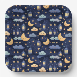 Islamic Baby Shower Paper Plates | Aqiqah ペーパープレート