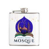 Islamic Center Mosque – Elegant Flask Design フラスク (正面)
