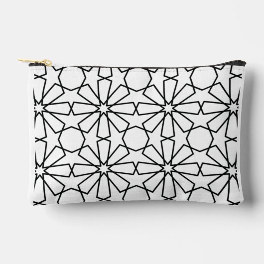 Islamic Geometric Pattern  Arabic Design   アクセサリーポーチ (正面)