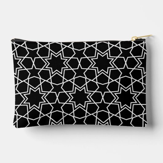 Islamic Geometric Pattern Design Arabic   アクセサリーポーチ (裏面)