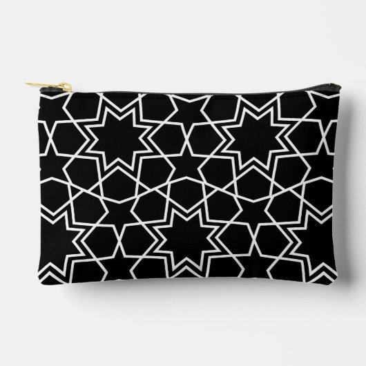 Islamic Geometric Pattern Design Arabic   アクセサリーポーチ (正面)